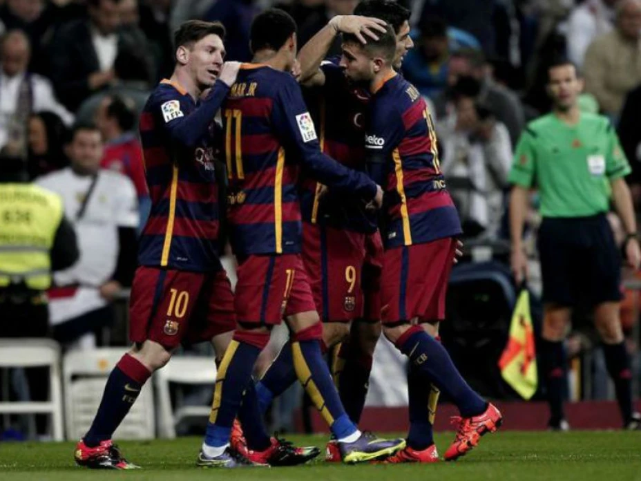 Jugadores del Barcelona