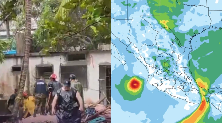 Frente frío 2 causa muertes, suspensión de clases y crecida del río Agua Dulce en Veracruz: Esto sucedió tras el impacto del fenómeno meteorológico