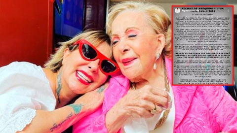 Alejandra Guzmán cancela conciertos tras la muerte de su mamá, Silvia Pinal