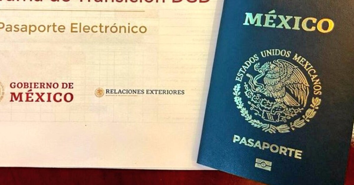 Nuevo pasaporte electronico mexico