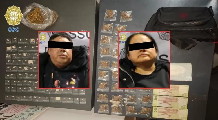 Caen dos de “La Unión Tepito": Capturan a “Lalo Bananas” y Nelly en la Morelos