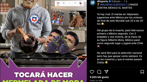 Burla a México desde Chile.