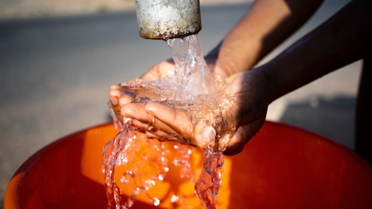 corte de agua