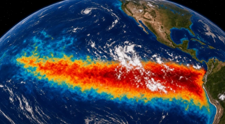 El fenómeno de El Niño calienta las aguas del Pacífico ecuatorial