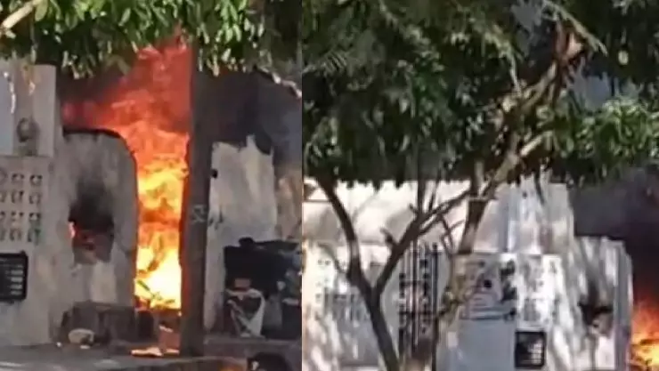 ¡Alarmante! Hombre provoca fuerte INCENDIO en vivienda de Mérida; reportan severos daños