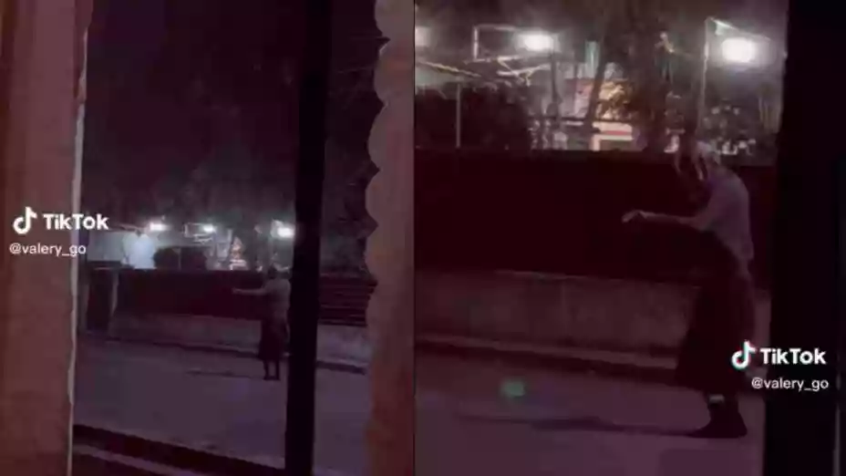 VIDEO: Captan a la abuelita que baila y te mata en México