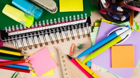 Estos son los útiles escolares recomendados para este 2022