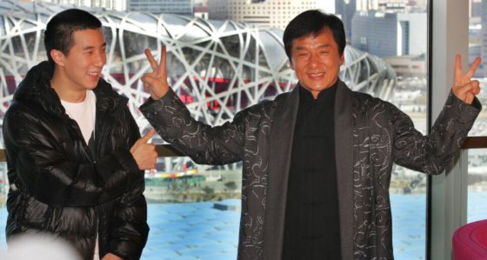 Jackie Chan y su hijo Jaycee Foto Especial