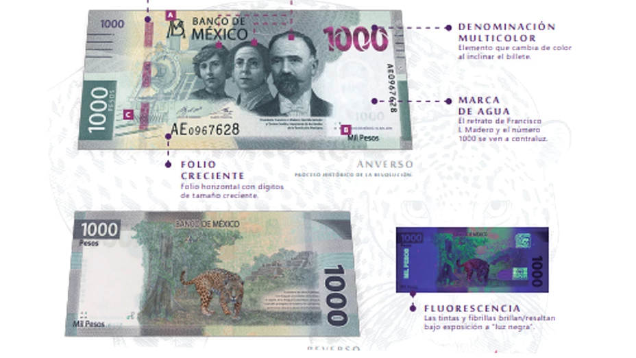 Billete de mil pesos, nuevo