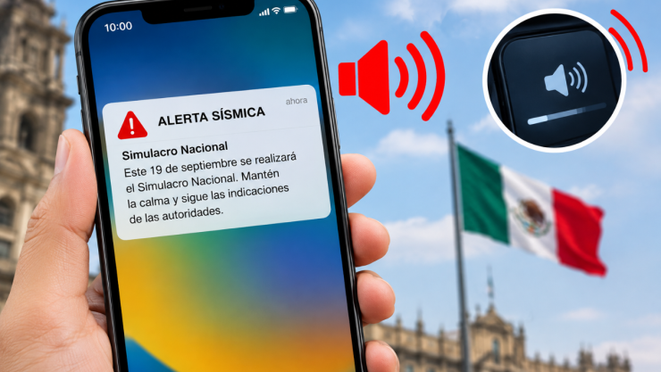Atención el 19 de septiembre: Así sonará y se verá la alerta que llegará a tu celular por el Simulacro Nacional
