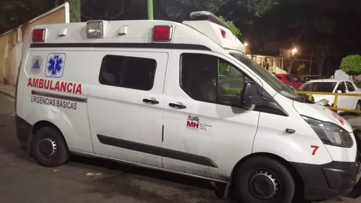 Ambulancia baleada Miguel Hidalgo