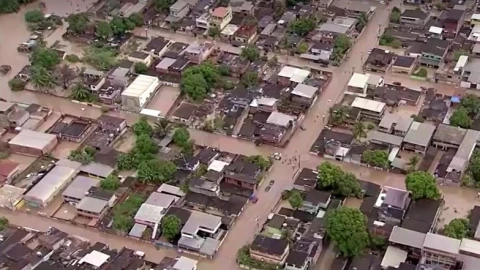 Brasil fuertes lluvias deslizamientos de tierra