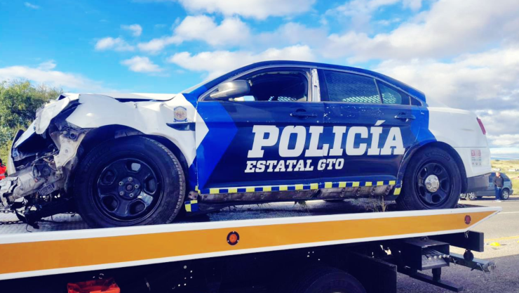 Patrulla FSPE se vuelca