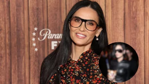 Demi Moore sorprende con cambio de look por qué preocupa a fans