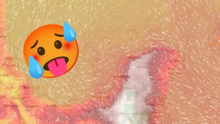 Yucatán registra sensación térmica de 50 °C este martes 26 de marzo