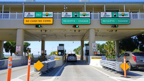Autos en peajes de Florida