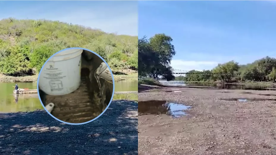 Sequia en Ahome y río Fuerte.