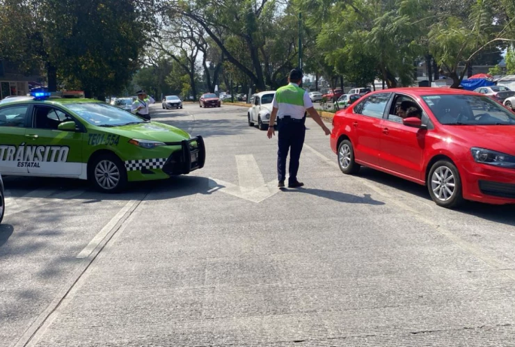 Control de tránsito en Veracruz