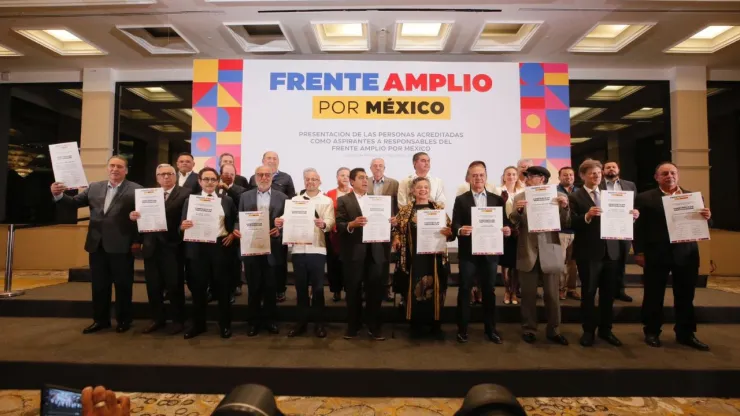 13 de 33 aspirantes pasan a la siguiente ronda del proceso de Va por México