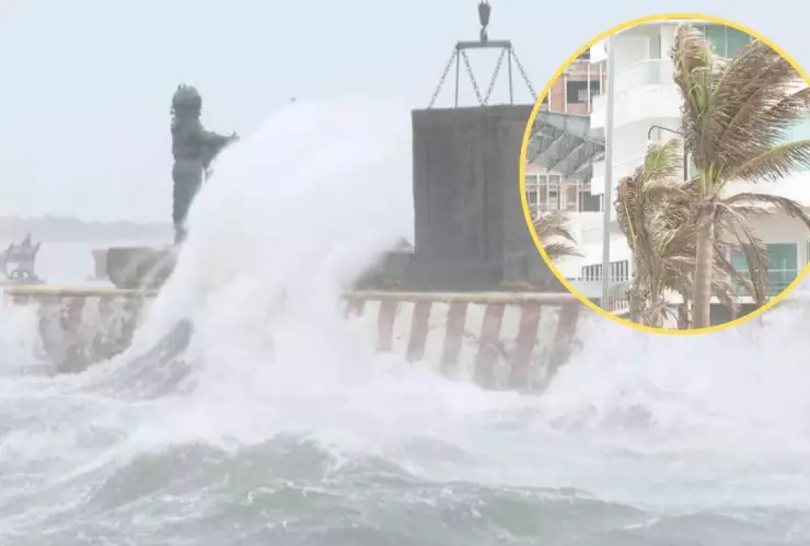 Rachas de nuevo evento de norte en Veracruz