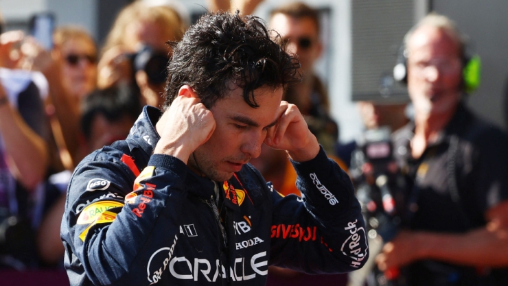 Checo P&eacute;rez en el Gran Premio de Hungr&iacute;a