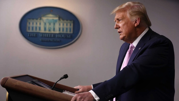 Donald Trump, presidente de EU