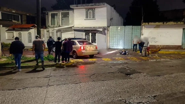 Fuerte accidente causó movilización en Cuautlancingo; así joven fue atropellado