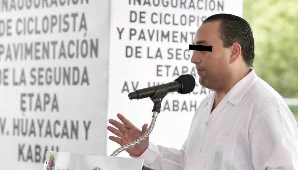 Roberto Borge exgobernador de Quintana Roo