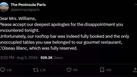 hotel-de-parís-niega-acceso-serena-williams-restaurante-lujo-respuesta