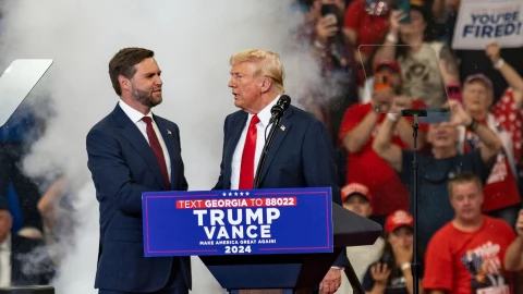 Donald Trump y JD Vance