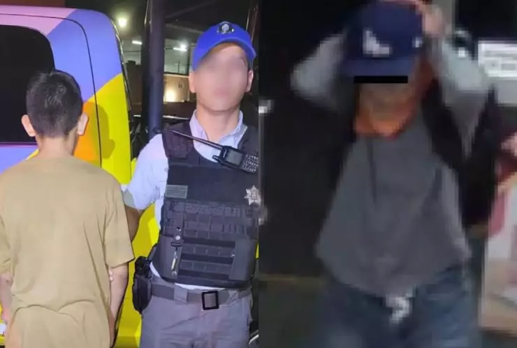 Niño asaltante Monterrey.