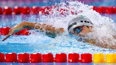 Jorge Iga natación 100 m libres París 2024 Juegos Olímpicos