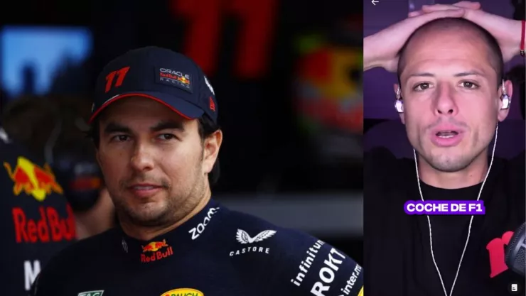 VIDEO: Chicharito Hernández respondió de manera retadora a Checo Pérez 