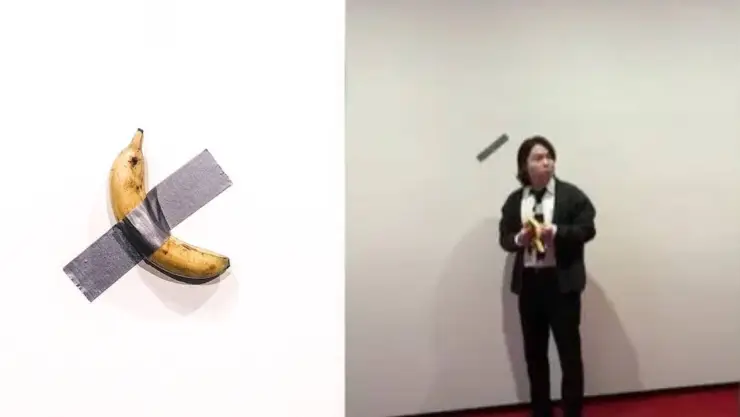 Joven se comió una obra de arte de 2 millones de pesos por no desayunar