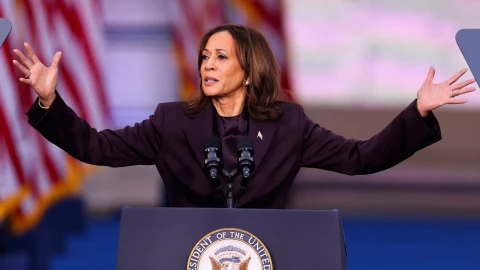 Kamala Harris reconoció el triunfo de Donald Trump.