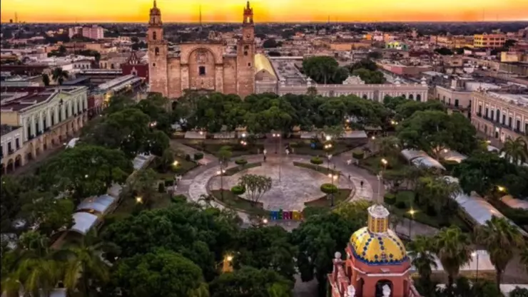 merida año 1938 antes y despues