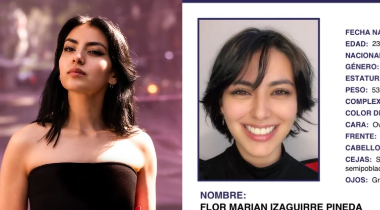 Influencer Marian Izaguirre desaparecida en Uruapan