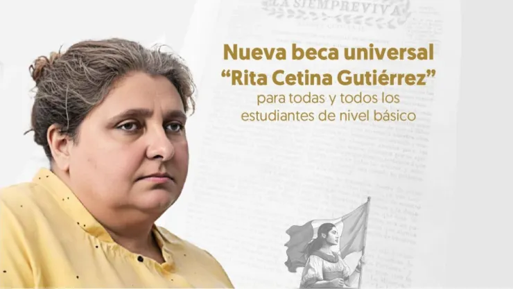 La beca Rita Cetina se comenzará a repartir en 2025.