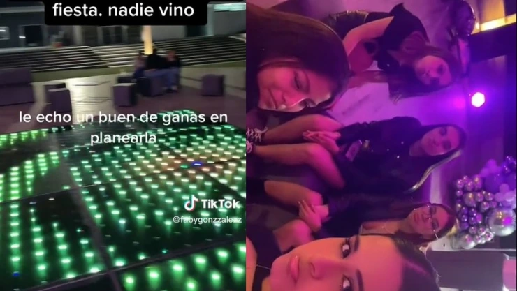 Festejada organiza lujosa fiesta y la dejan plantada.