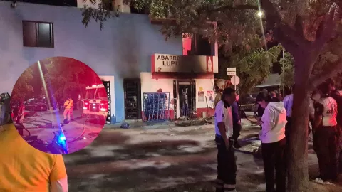 Reportan explosión en una tienda de abarrotes en Pradera Dorada 5 en Mazatlán..jpg