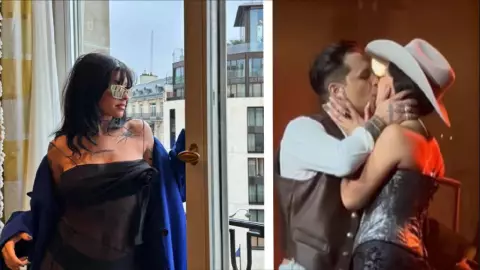 Cazzu habla sobre relación de Christian Nodal y Angela Aguilar