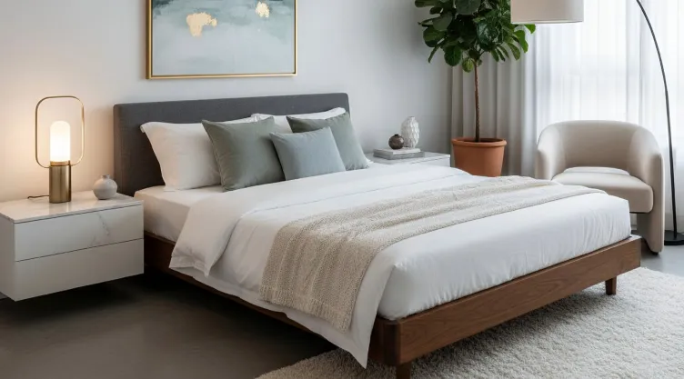 como hacer que mi cama se vea lujosa