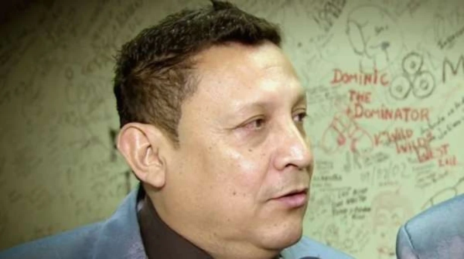Aldo Sarabia, integrante de la Banda El Recodo