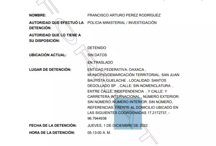 Detienen a director de obra del Colegio Rébsamen en Oaxaca