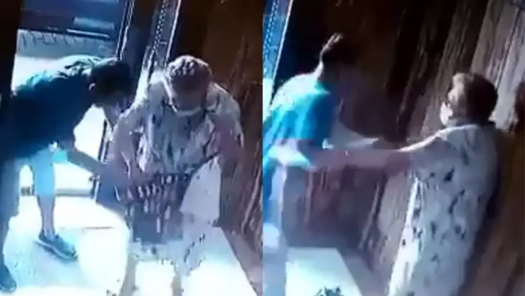 Agresión a anciana por robo