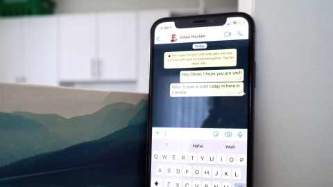 WhatsApp mensajes sin