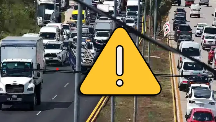 ¿Por qué hay tráfico lento en el Boulevard Colosio de Cancún HOY? Esto se sabe