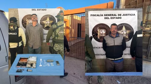2 sujetos detenidos tras cateos en colonias de Hermosillo, Sonora.