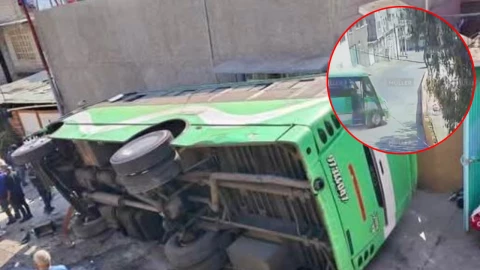 volcadura-camion-tlalnepantla-edomex-ruta-18-accidente-video