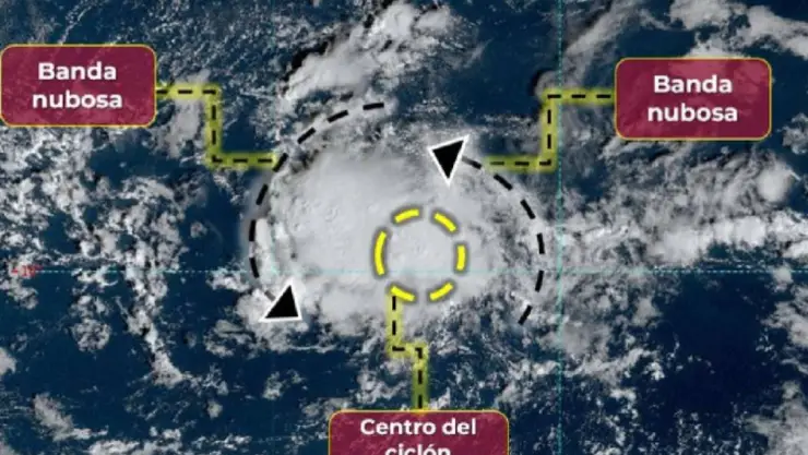 Tormenta Tropical _Pilar_ se ubica al suroeste de Guerrero; esta es su ruta en vivo.
